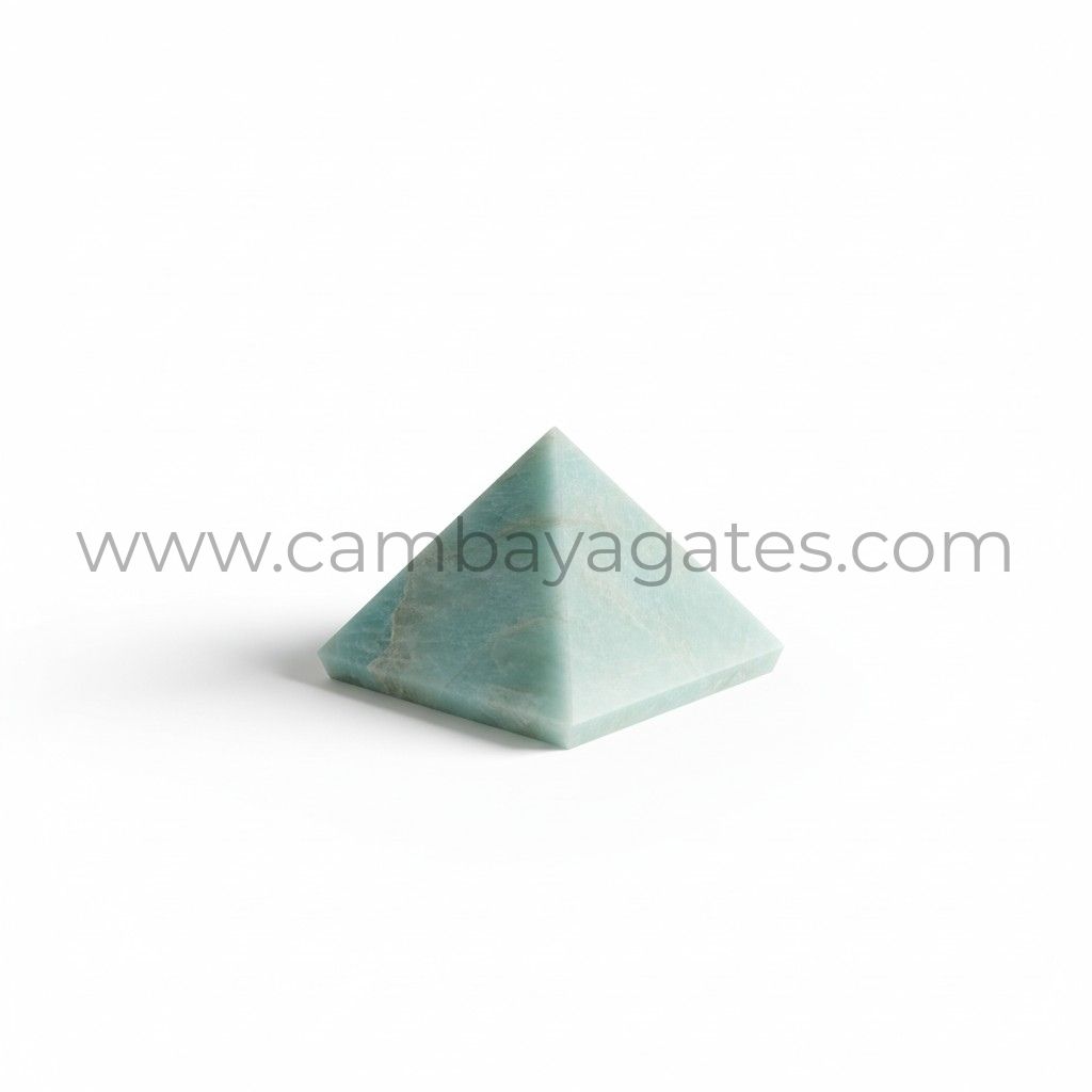 Amazonite Crystal Pyramid