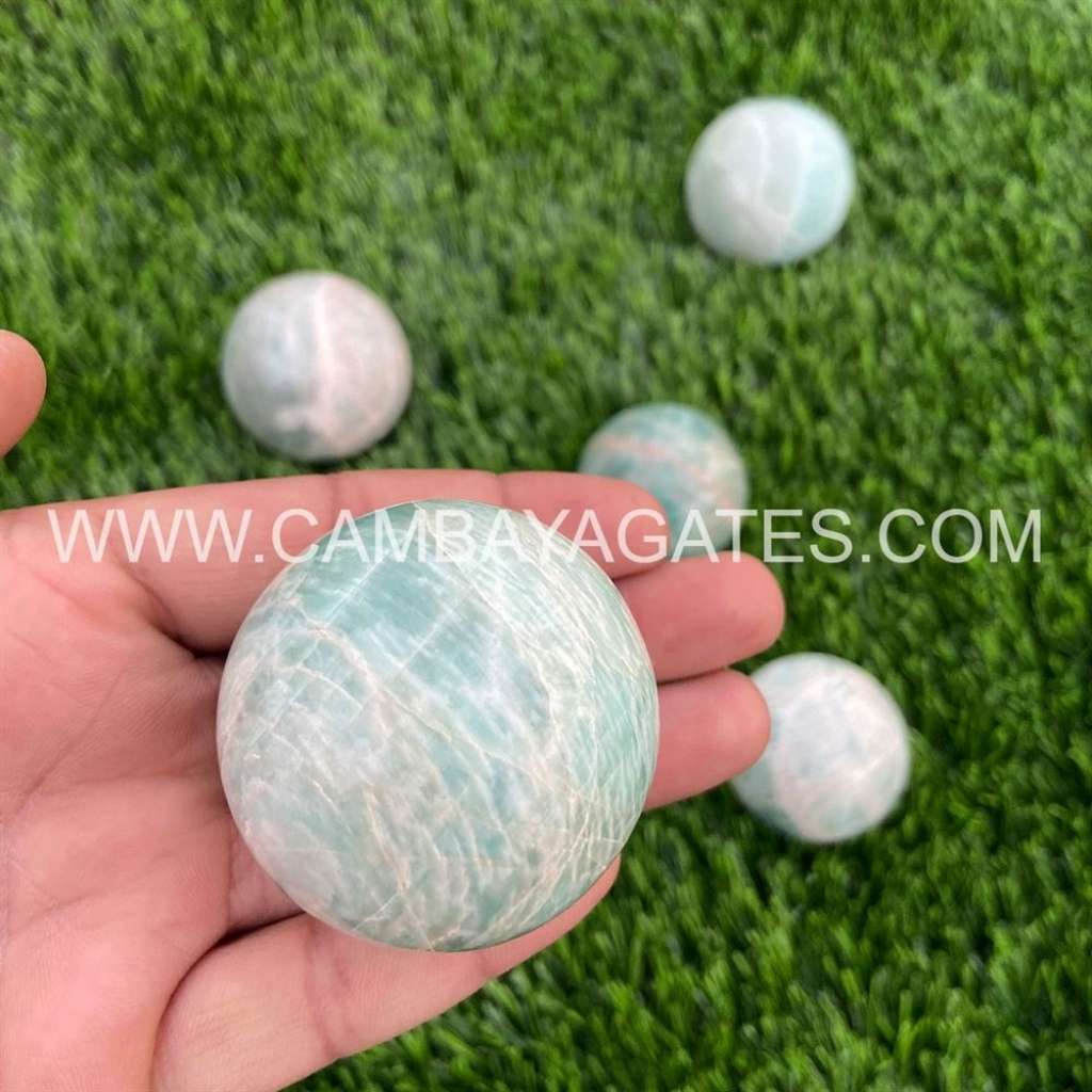 Amazonite Crystal Sphere