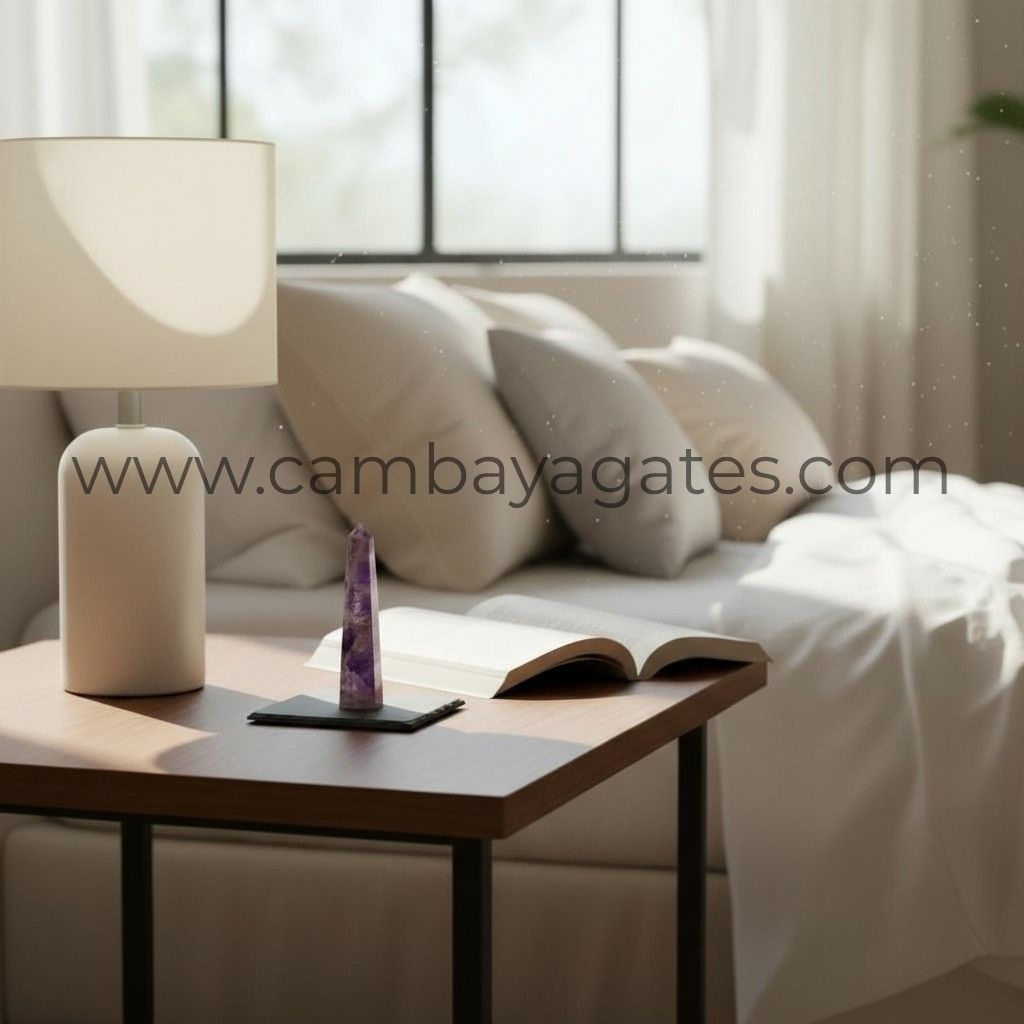 Amethyst Crystal Healing Wand