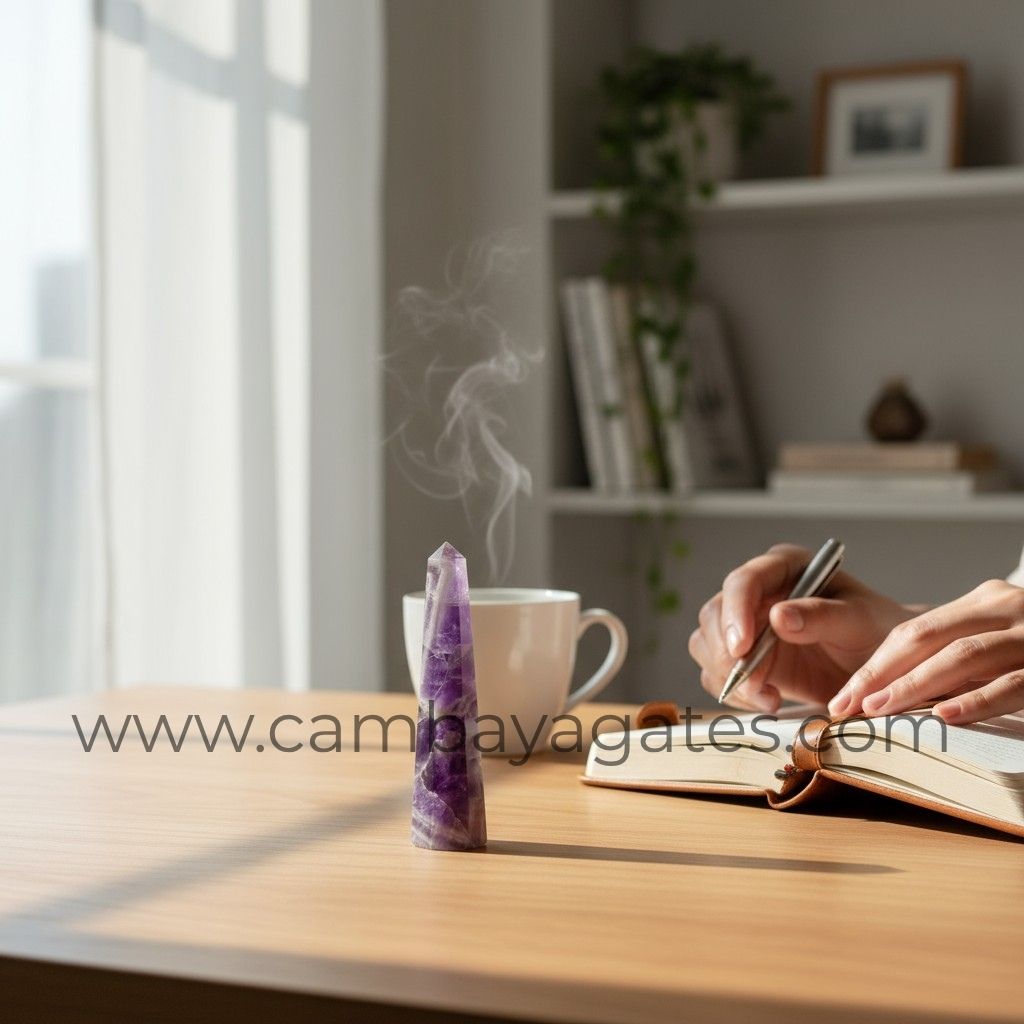 Amethyst Crystal Wand for Sale