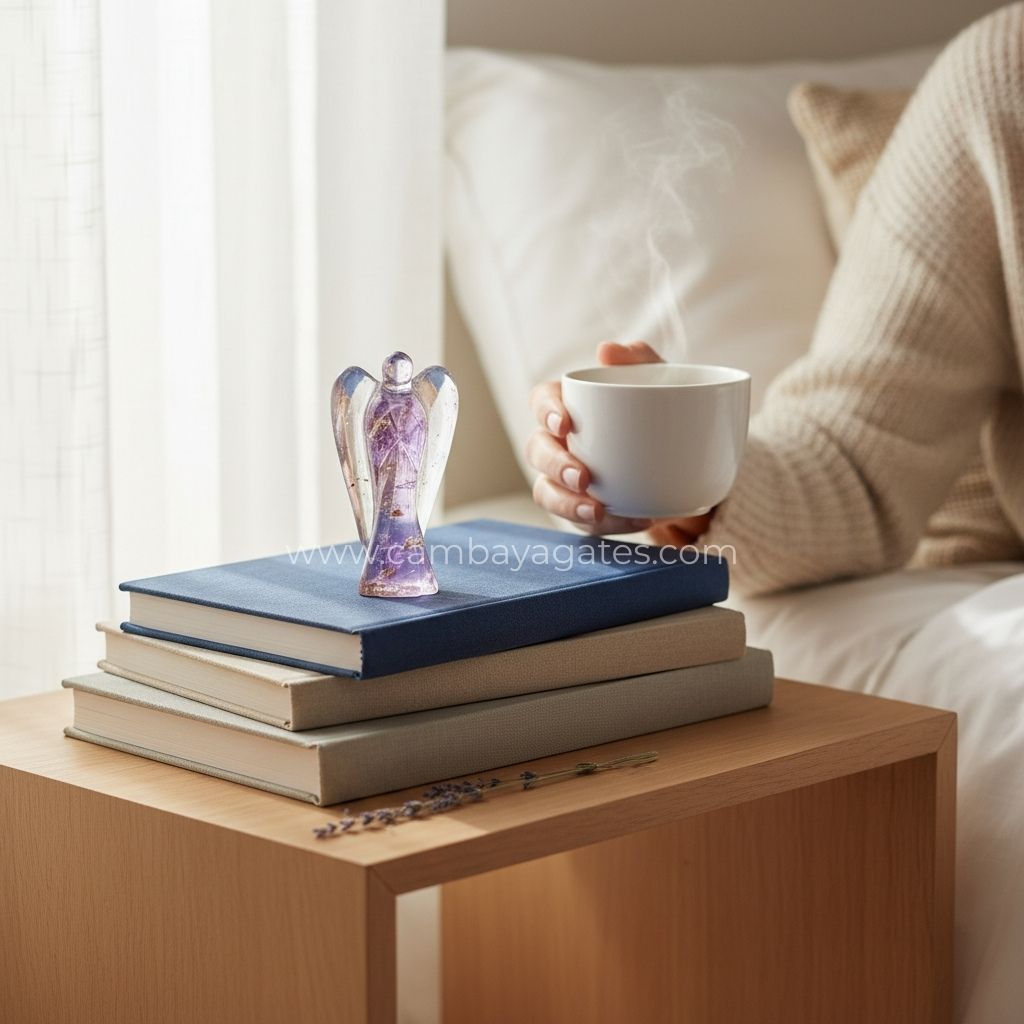 Buy Amethyst Orgone Angel Online from Cambay Agates