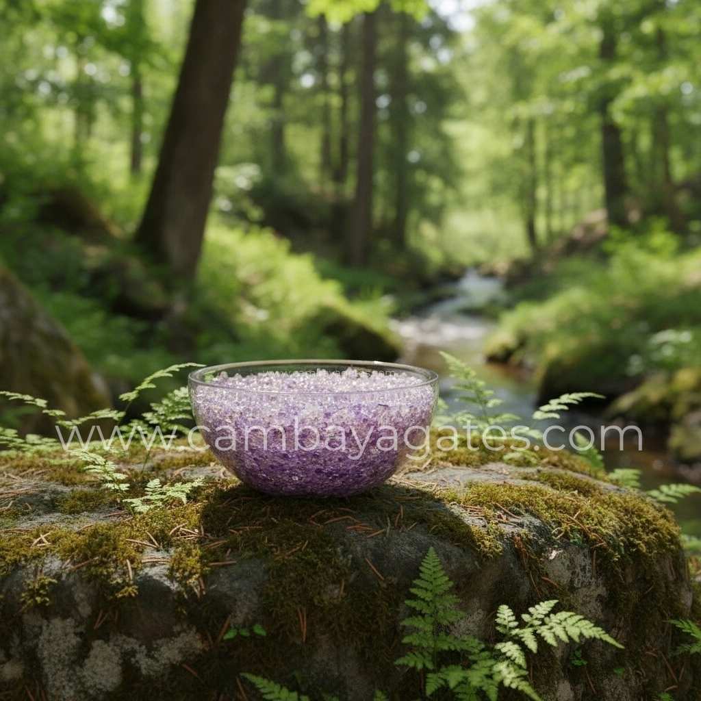 Buy Amethyst Orgone Bowl from Cambay Agates