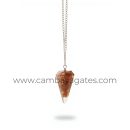 Buy Orgone Red Jasper Pendulum from Cambay Agates