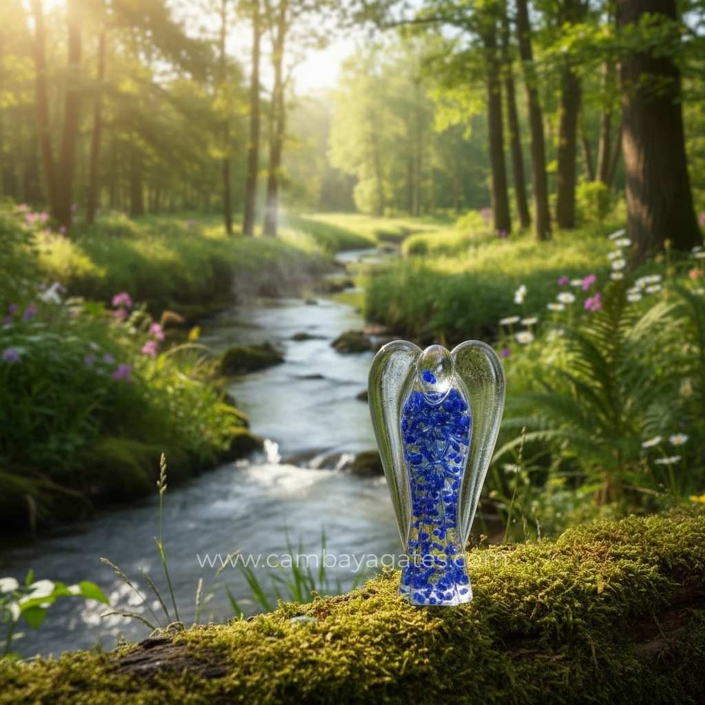 Get 2 Inch Lapis Lazuli Orgone Angel Now from Cambay Agates