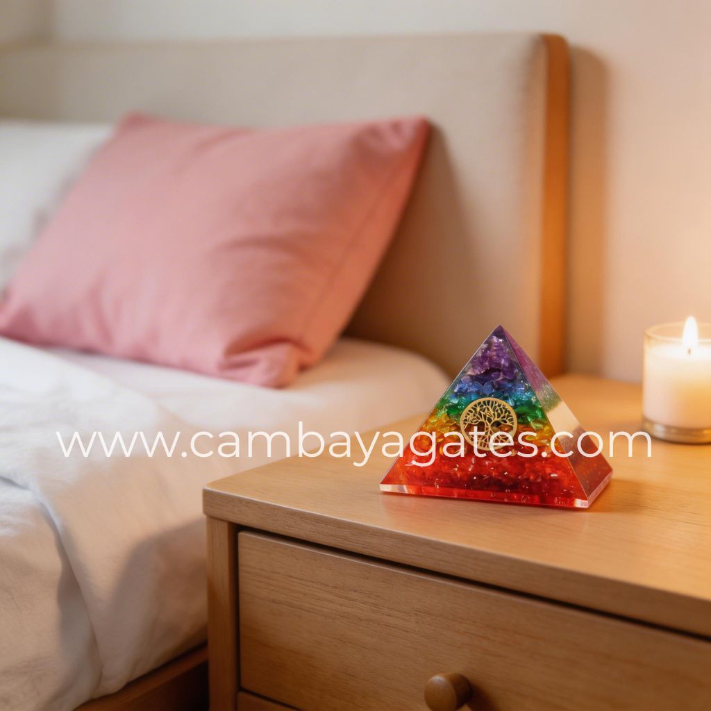 Get 7 Chakra Orgone Pyramid