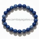 Lapis Lazuli Gemstone Crystal Bracelet