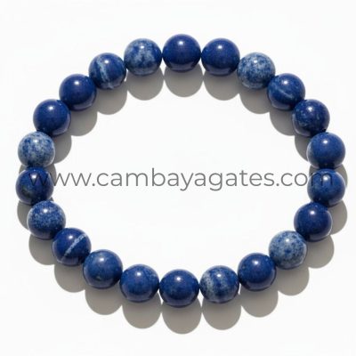 Lapis Lazuli Gemstone Crystal Bracelet