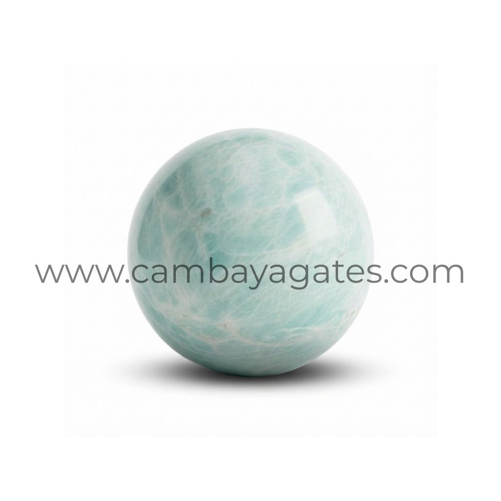 Shop Amazonite Sphere Online Now from Cambay Agates