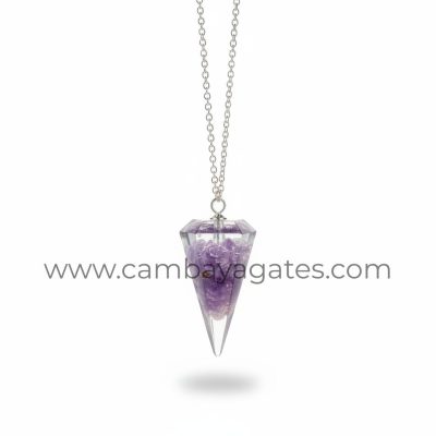 Shop Amethyst Orgone Pendulum Now