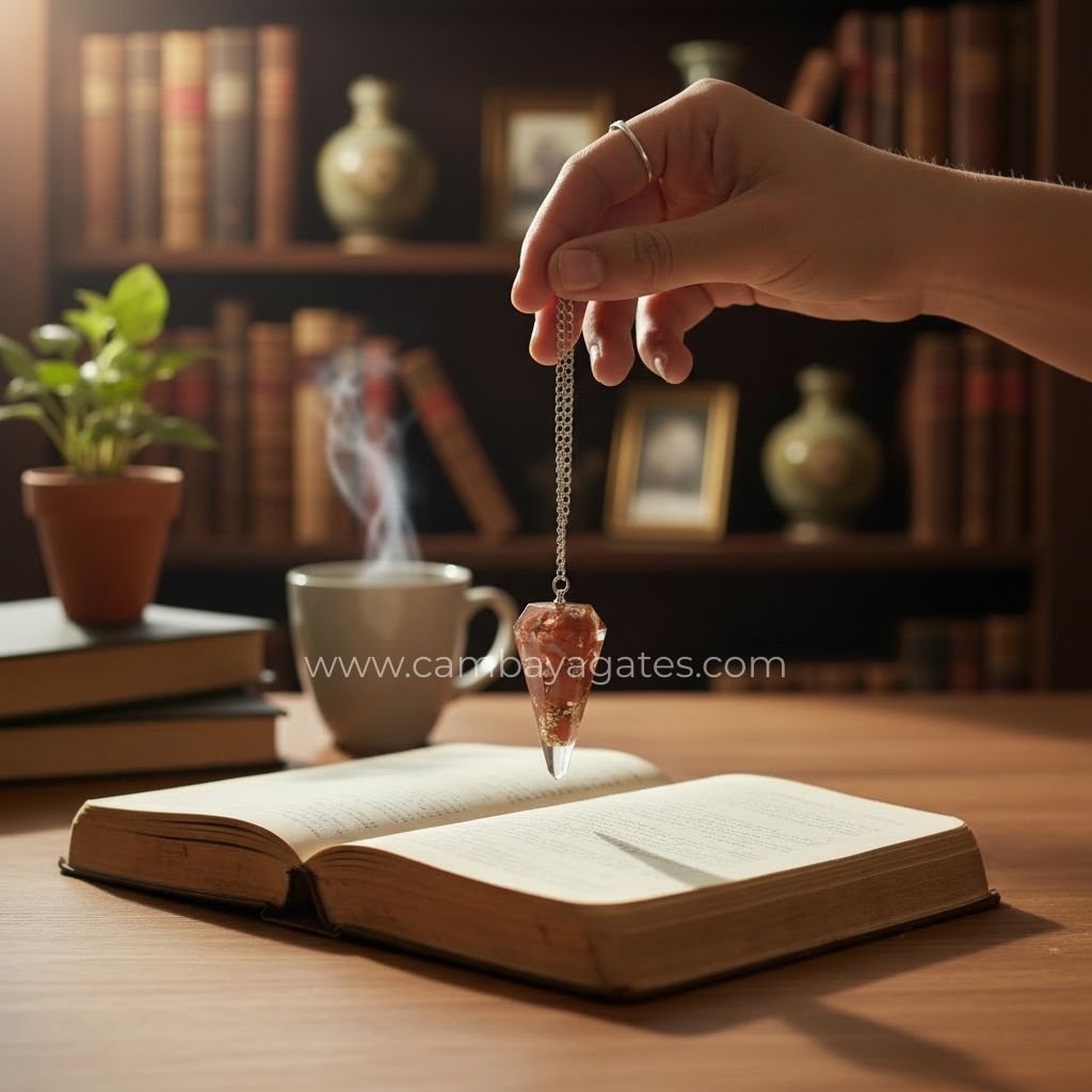 Shop Red Jasper Orgone Pendulum Online