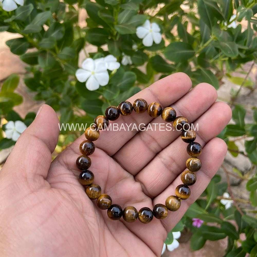 Tiger Eye Gemstone Bracelet