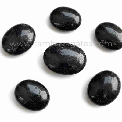 Black Tourmaline Palm Stone