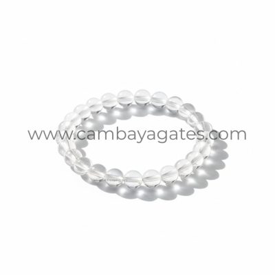 Clear Quartz Crystal Bracelet
