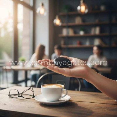 Shop Black Tourmaline Palm Stone Online Now