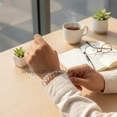 Shop Clear Quartz Crystal Bracelet from Cambay Agates